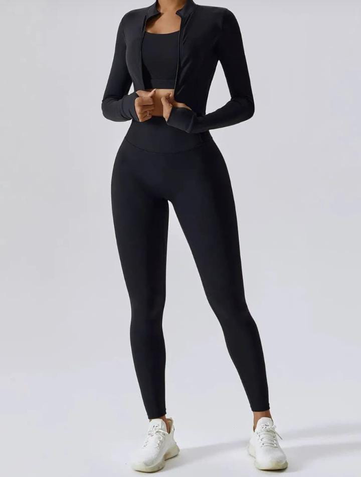 Elite Sculpt Zip Active Set